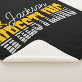 Personalisiert NAME Wrestling School Team Wrestler Sherpadecke (3/4)