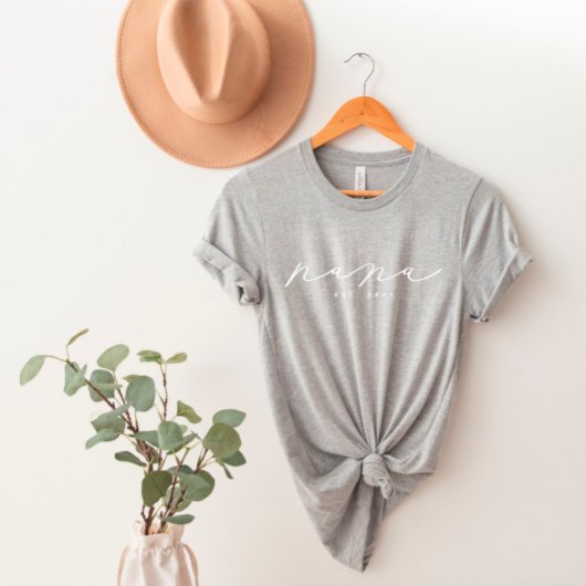 Personalisiert Nana Grandma T - Shirt