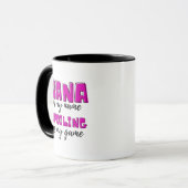 Personalisiert Nana ist, dass ich heiße, ist mein  Tasse (Vorderseite Links)