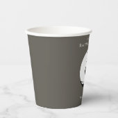 Personalisiert Napkin | Bachelor Golf Weekend Pappbecher (Vorderseite)
