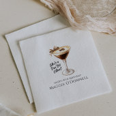 Personalisiert Napkins 19. Geburtstag Martini Serviette