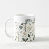 Personalisiert "Nature take a Coffee Break" Kaffeetasse (Links)