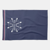 Personalisiert Nautic Geschirrtuch (Horizontal)