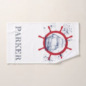 Personalisiert Nautic Handtuch (Handtuch)