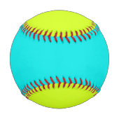 Personalisiert Neon Colored Baseball (Vorderseite)