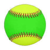 Personalisiert Neon Colored Baseball (Vorderseite)