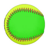 Personalisiert Neon Colored Baseball (Vorderseite Links)