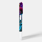 Personalisiert Neon Colorful Case-Mate iPhone Hülle (Rückseite / Rechts)