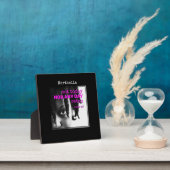 Personalisiert NICHT HEUTE SATAN Fotoplatte (InSitu)