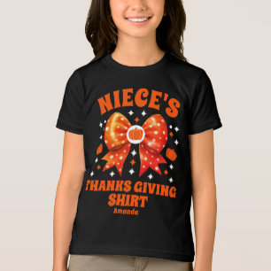 Personalisiert Niece's Erntedank Shirt