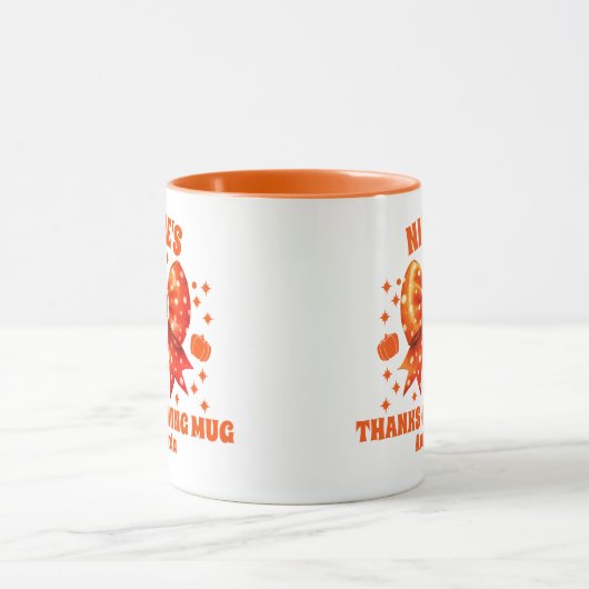 Personalisiert Nieces Erntedank Tasse (Zentrum)