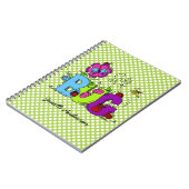 Personalisiert Niedlich als Bug Journal Notizblock (Linke Seite)