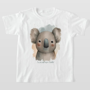 Personalisiert niedlich Koala T-Shirt