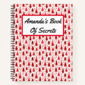 Personalisiert Niedlich Moderner Minimalistischer Notizblock (Vorderseite)