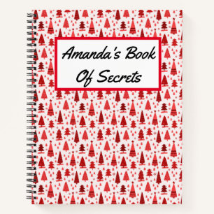 Personalisiert Niedlich Moderner Minimalistischer  Notizblock