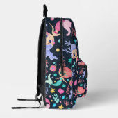 Personalisiert Niedlich Trendy Mermaid Bedruckter Rucksack (Links)