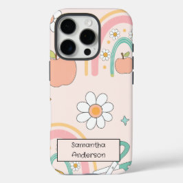 Personalisiert Niedlich zurück zur Schule | für Ki iPhone 16 Pro Hülle