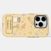 Personalisiert Niedlich zurück zur Schule | für Ki Case-Mate iPhone Hülle (Rückseite (Horizontal))