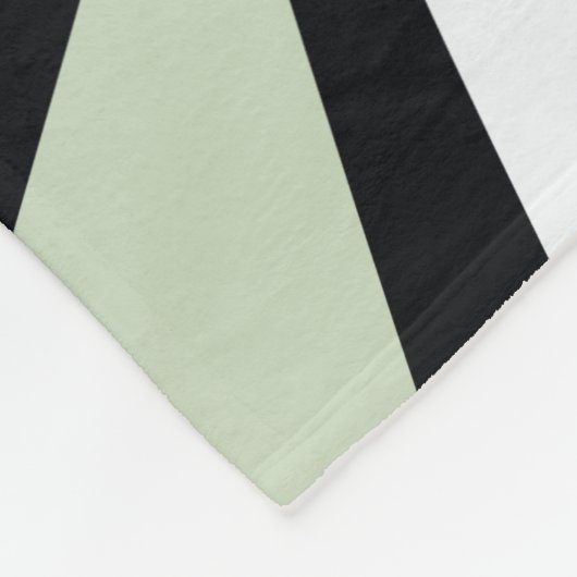 Personalisiert Niedliche Funny Pinguin Baby Green Fleecedecke (Ecke)