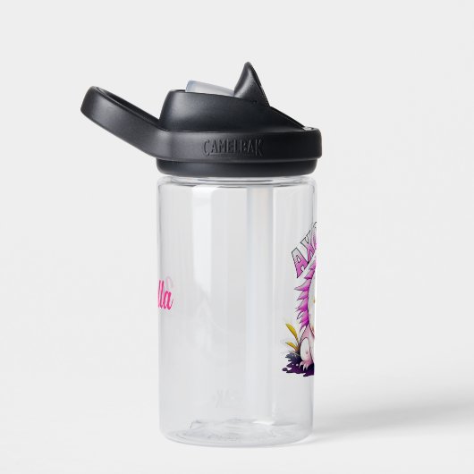 Personalisiert Niedliche Kawaii Axolotl Trinkflasche (rechts)