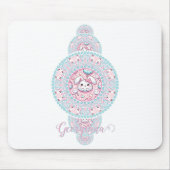 Personalisiert Niedliche Kawaii Bunny Ornamental M Mousepad (Vorne)