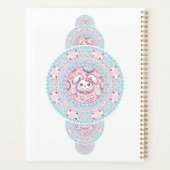 Personalisiert Niedliche Kawaii Bunny Ornamental M Planer (Rückseite)