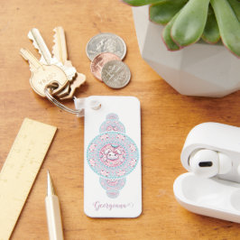 Personalisiert Niedliche Kawaii Bunny Ornamental M Schlüsselanhänger