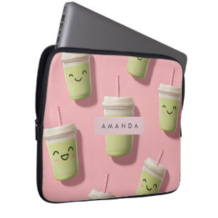 Personalisiert Niedliche Kawaii Pastel Smoothie Ma Laptopschutzhülle