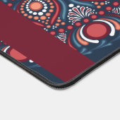 Personalisiert Niedliche Weihnachten Kawaii Fox Do Schreibtischunterlage (Ecke)