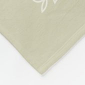 Personalisiert Niedlicher Peter Rabbit Baby Fleecedecke (Ecke)