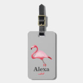 Personalisiert Niedlicher Tropischer Vogelspinner  Gepäckanhänger (Vorderseite vertikal)