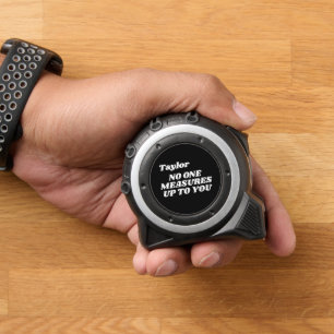 Personalisiert niemand ist Ihnen gegenüber tätig Maßband