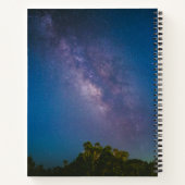 Personalisiert Night Sky Journal Lined Notizblock (Rückseite)