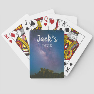 Personalisiert Night Sky Playing Cards Spielkarten