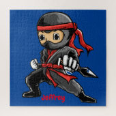 Personalisiert Ninja Puzzle (Vertikal)