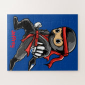 Personalisiert Ninja Puzzle (Horizontal)