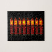 Personalisiert Nixie Tubes Puzzle (Horizontal)