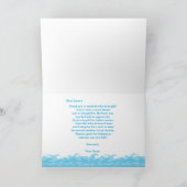 Personalisiert Noahs Ark Dankeschön-Karte Dankeskarte (Innenseite)