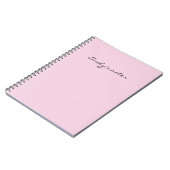 Personalisiert Notizblock (Linke Seite)