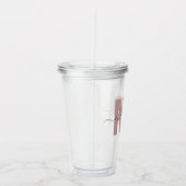 Personalisiert NP Nurse Practitioner Abschluss Chi Acryltrinkbecher (Rechts)