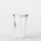 Personalisiert NP Nurse Practitioner Abschluss Chi Acryltrinkbecher (Links)