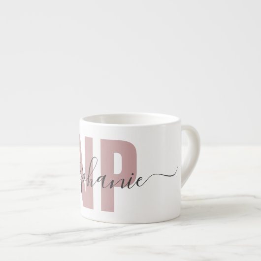 Personalisiert NP Nurse Practitioner Abschluss Chi Espressotasse (Vorderseite Rechts)