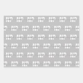 Personalisiert NP Nurse Practitioner Abschluss Chi Geschenkpapier Set (Vorderseite 2)