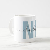 Personalisiert NP Nurse Practitioner Abschluss Chi Kaffeetasse (Vorderseite Links)