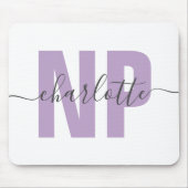 Personalisiert NP Nurse Practitioner Abschluss Chi Mousepad (Vorne)