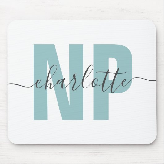 Personalisiert NP Nurse Practitioner Abschluss Chi Mousepad (Vorne)