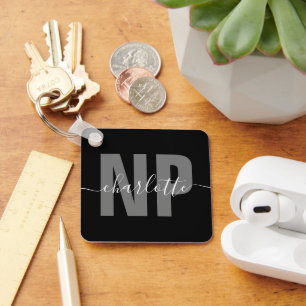 Personalisiert NP Nurse Practitioner Abschluss Chi Schlüsselanhänger