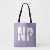 Personalisiert NP Nurse Practitioner Abschluss Chi Tasche (Vorderseite)