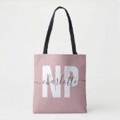 Personalisiert NP Nurse Practitioner Abschluss Chi Tasche (Vorderseite)