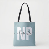 Personalisiert NP Nurse Practitioner Abschluss Chi Tasche (Vorderseite)